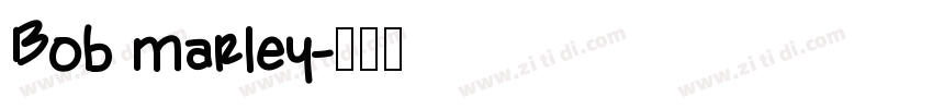 Bob marley字体转换